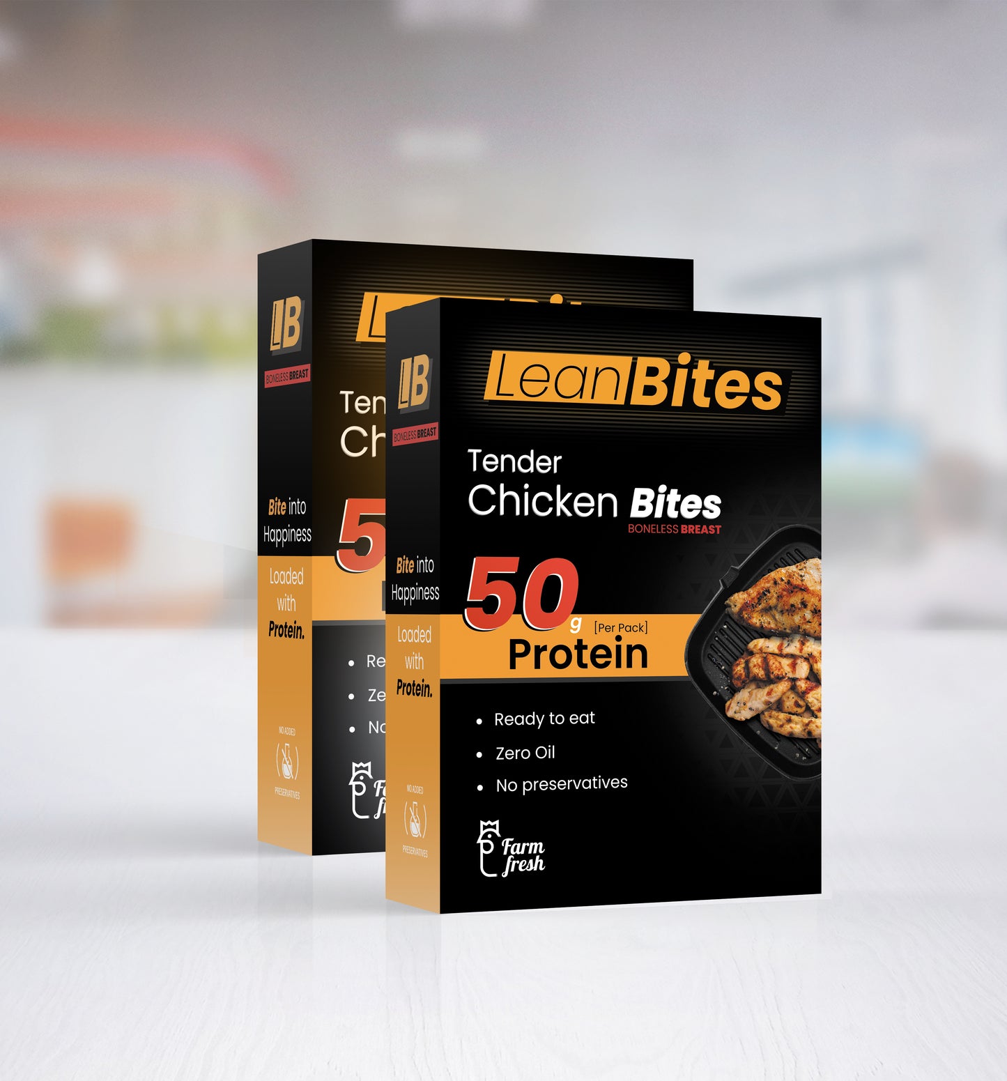 Ready-to-eat - Boneless Chicken Breast - Pack of 2 (2x 200g)